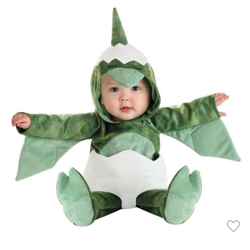 Green Dinosaur Baby Costume